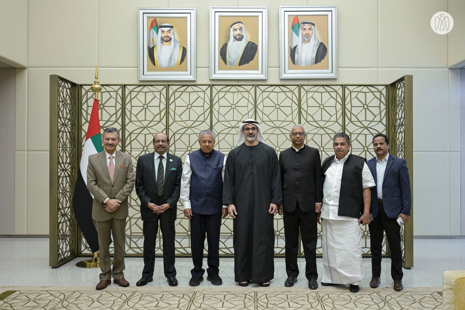 Chief Minister met with the Crown Prince of Abu Dhabi.